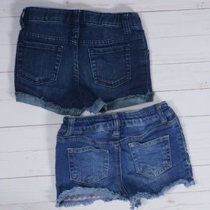 Cat & Jack Bottoms - Cat & Jack Girls Denim Shorts Size XS 4 / 5 Cat & Jack Bottoms - Cat & Jack Girls Denim Shorts Size XS 4 / 5